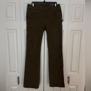 Duluth Trading Co Olive Green Cargo Pants
